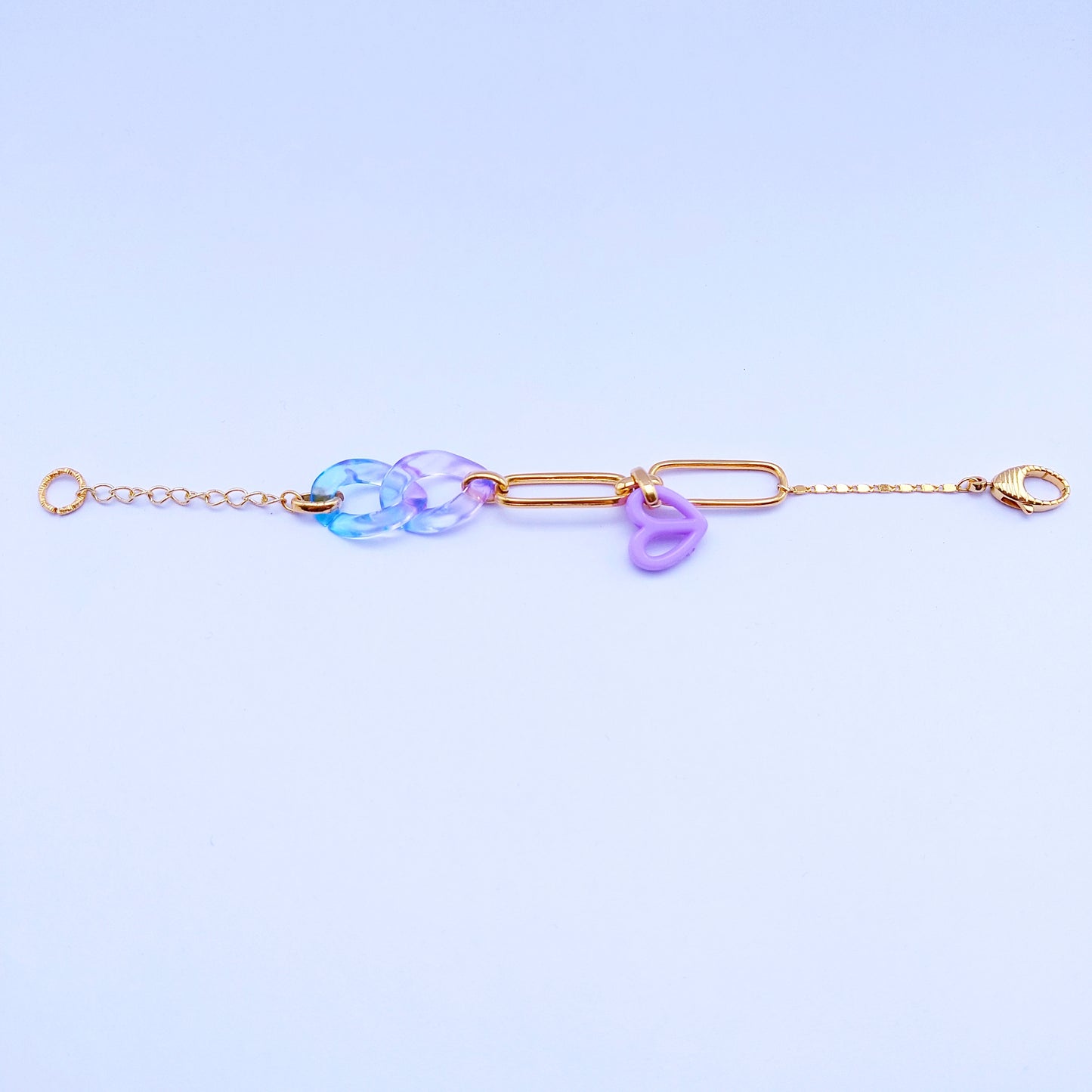 Ocean breeze armband - purple sea