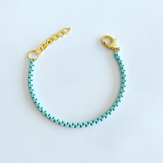 Blue Lagoon armband - turquoise
