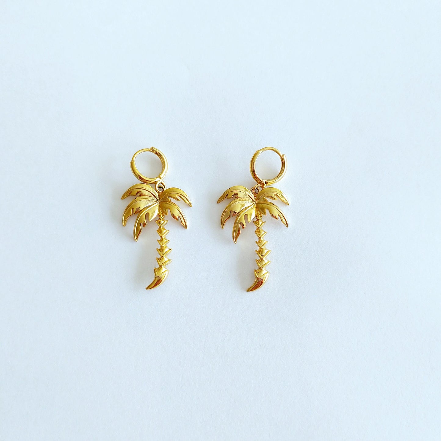 Palm Tree oorbellen DUO set