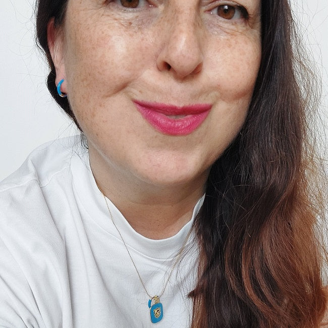 Blue Lagoon ketting met turquoise amulets