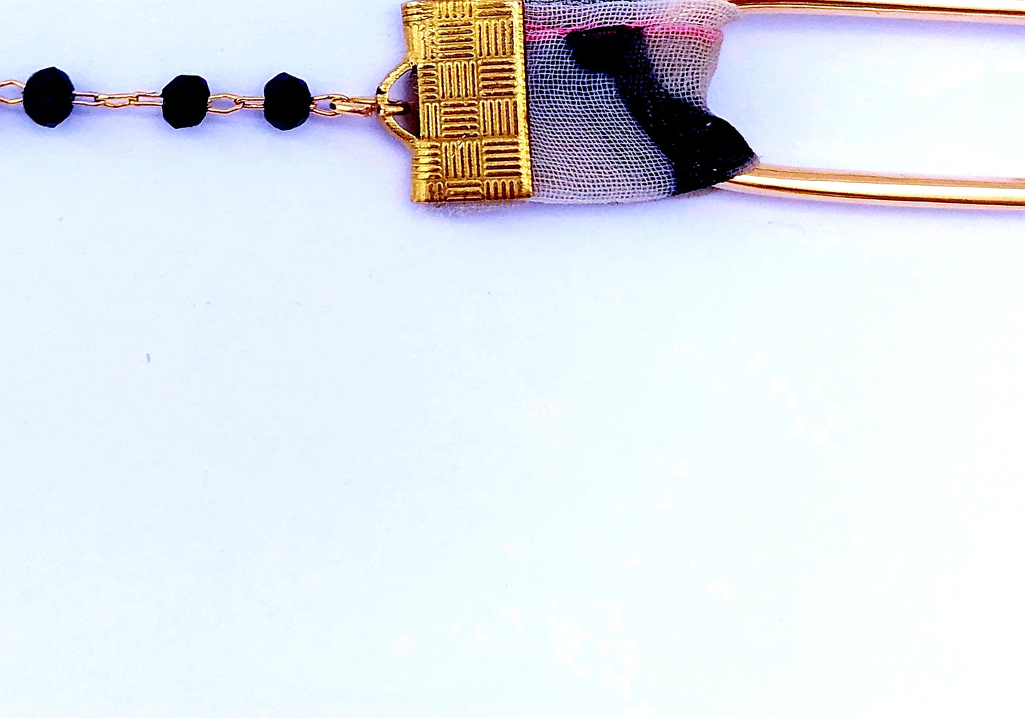 Fijne Medaille armband  " Kimono Voile "