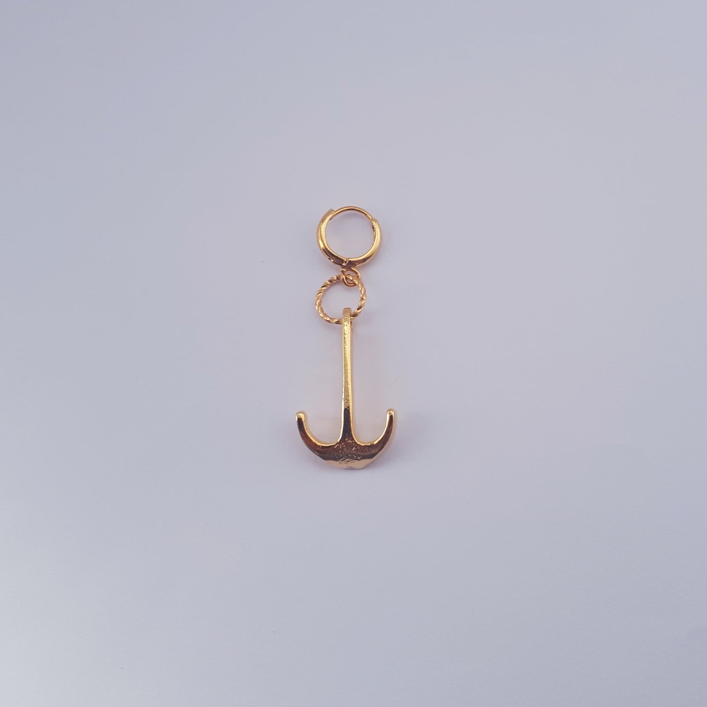 Anker oorbel - groot