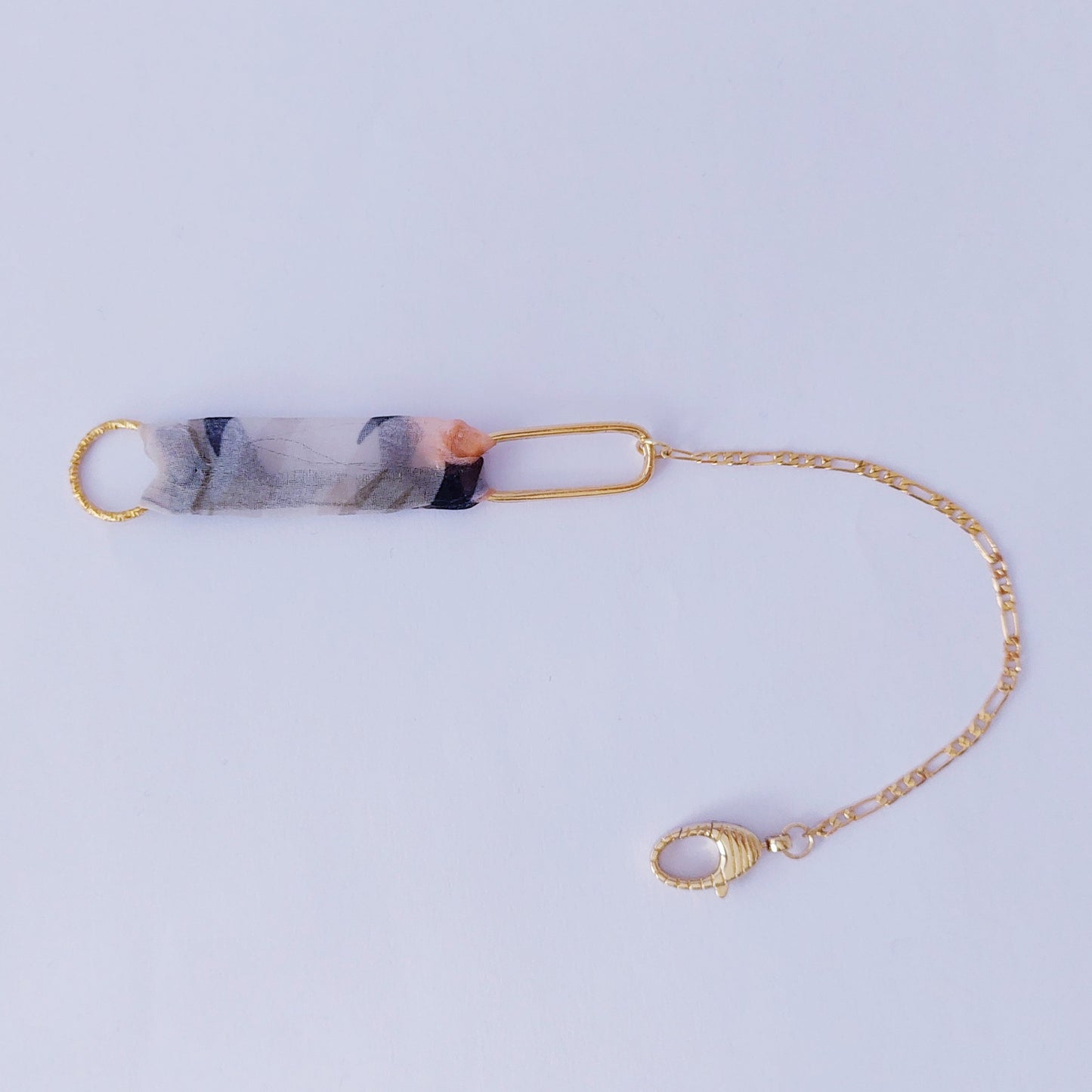 Statement medaille armband  "Kimono Voile "