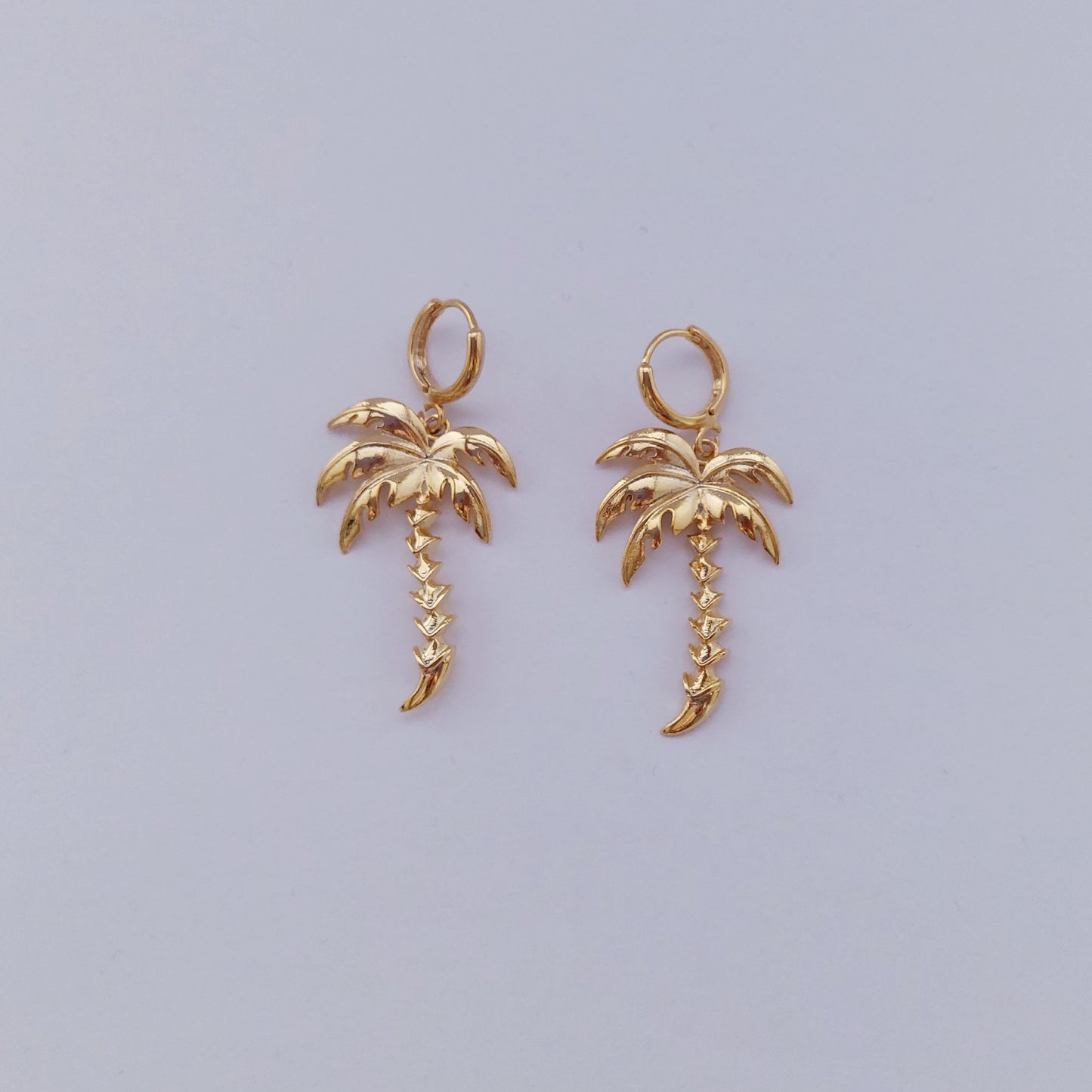 Palm Tree oorbellen DUO set