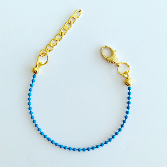 Blue Lagoon armband - cobalt