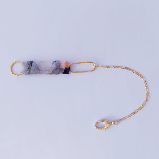 Statement medaille armband  "Kimono Voile "